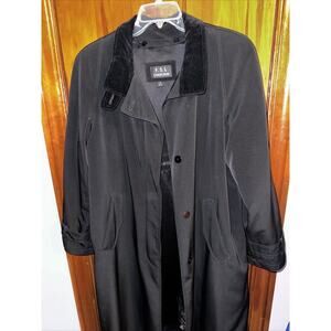 FSL F S L Trench Coat Sz 18 Long With Removable Lining Ladies New Without Tags